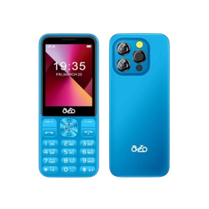 inovo โทรศัพท์ปุ่มกด A08 Happy X ระบบ 2 ซิม จอกว้าง 2.9 นิ้ว รองรับ 3G/4G พร้อมประกันศูนย์ 1 ปี Blue