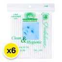 Thumbnail 2 of รถพยาบาล สำลีก้านมินิ 100 ชิ้น x 6