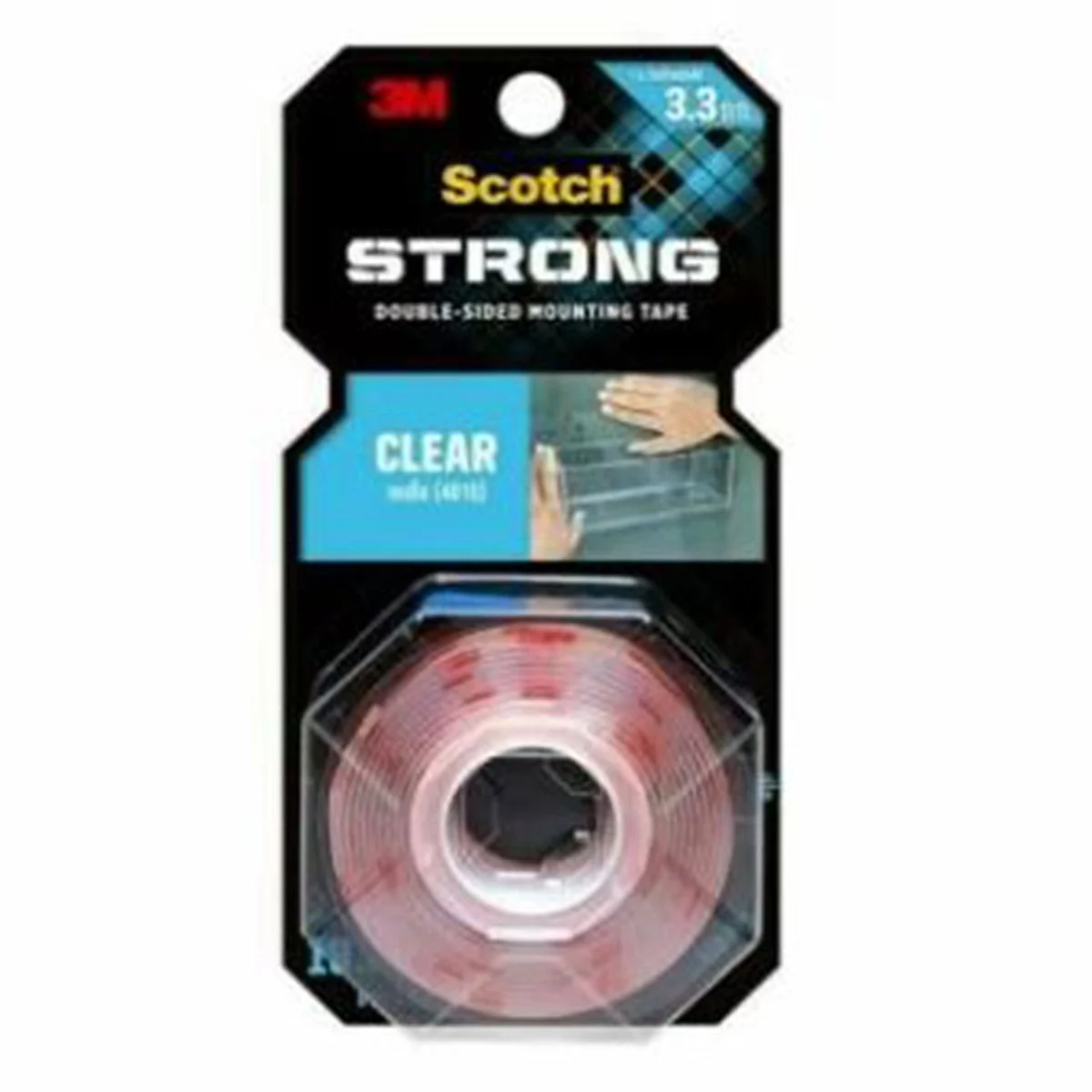 สก๊อตช์ เทปสองหน้าชนิดใส 19 มม. x 1.5 ม.