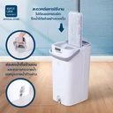 Thumbnail 3 of ซุปเปอร์ ล็อค ชุดถังรีดม็อบ รุ่น ULTIMATE CLEAN 2 พร้อม ผ้าไมโครไฟเบอร์ 2 ผืน + ไม้ถูพื้น ม๊อบดันฝุ่นพร้อมถังรีดน้ำรุ่น 9503