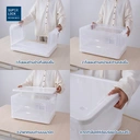 Thumbnail 2 of ซุปเปอร์ ล็อค กล่องพับได้ รุ่น 5683 50 ล. x 3 สีใส