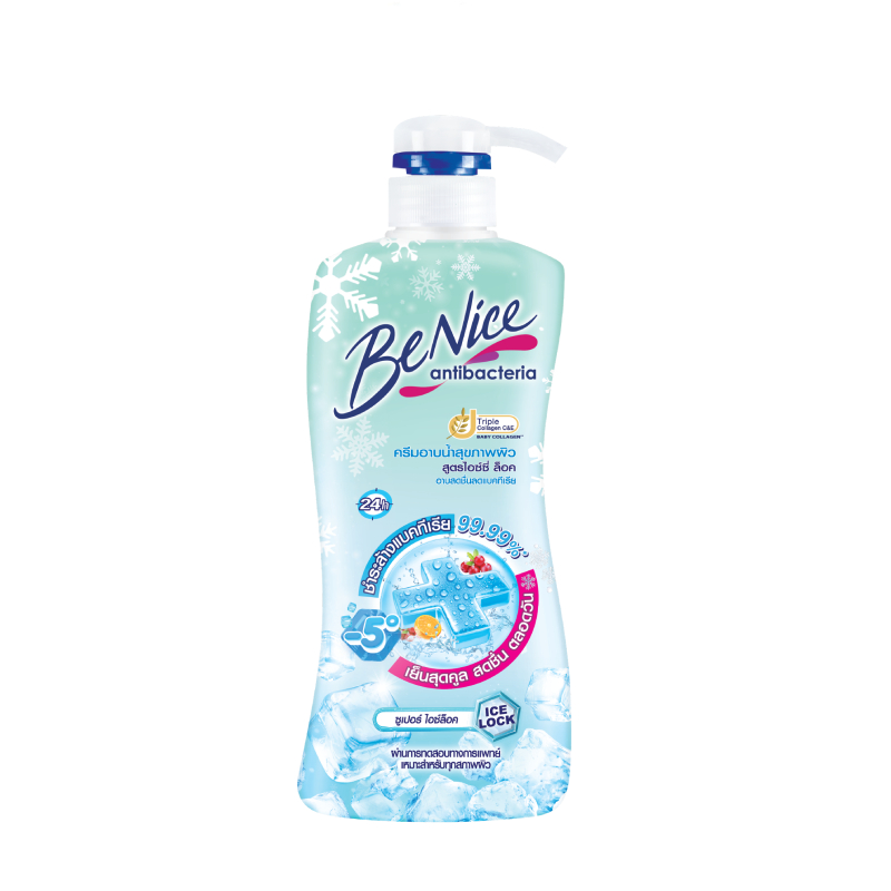 BeNice Icy Lock shower cream 400ml. x1