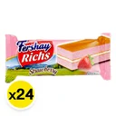 Thumbnail 2 of เฟอร์เชย์ ริช เลเยอร์เค้กแยม กลิ่นสตรอเบอร์รี่สอดไส้ครีม 15 ก. x 24