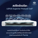 Thumbnail 3 of LOTUS ที่นอน รุ่น Regis I ขนาด 3.5 ฟุต แถมฟรีหมอนหนุน 1 ใบ