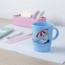 Thumbnail 2 of ซุปเปอร์ ล็อค แก้วน้ำ ลายลิขสิทธิ์แท้มูมิน BPA Free รุ่น 5202-MU 500 มล. สีฟ้า