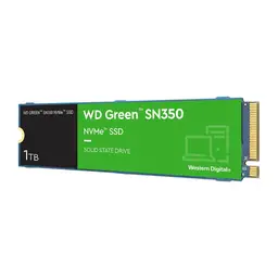 Thumbnail 2 of WESTERN DIGITAL SSD 1TB Green SN350 M.2 PCle/NVme R3200MB/s W2500MB/s - 3 Year
