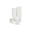 Thumbnail 2 of Mari แก้วกระดาษไม่มีหู ขนาด 8 ออนซ์ สีขาว แพ็ค 50 ใบ