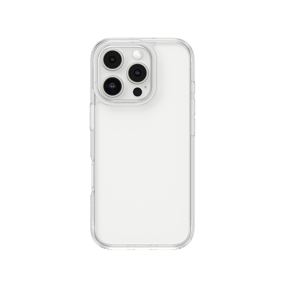 AMAZINGthing Casing for iPhone 16 Pro Max Minimal Drop proof Transparent