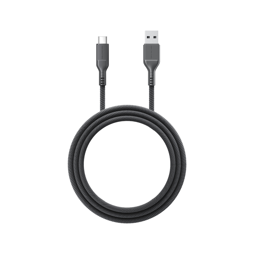 AMAZINGTHING USB-A to USB-C Cable 66W Thunder Pro I 7X 1.2M Black