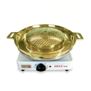 Thumbnail 1 of FUJIKA เตาบาร์บีคิวไฟฟ้า รุ่น FB-1416 พร้อมกระทะทองเหลือง เตาไฟฟ้า กระทะทองเหลือง