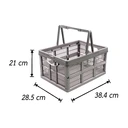 Thumbnail 3 of คีย์เวย์ ตะกร้าปิกนิกพับได้ รุ่น KTP-238 คละสี