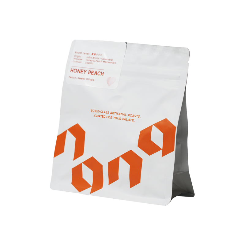 Colombia Honey Peach เมล็ดกาแฟคั่วอ่อน (100g)