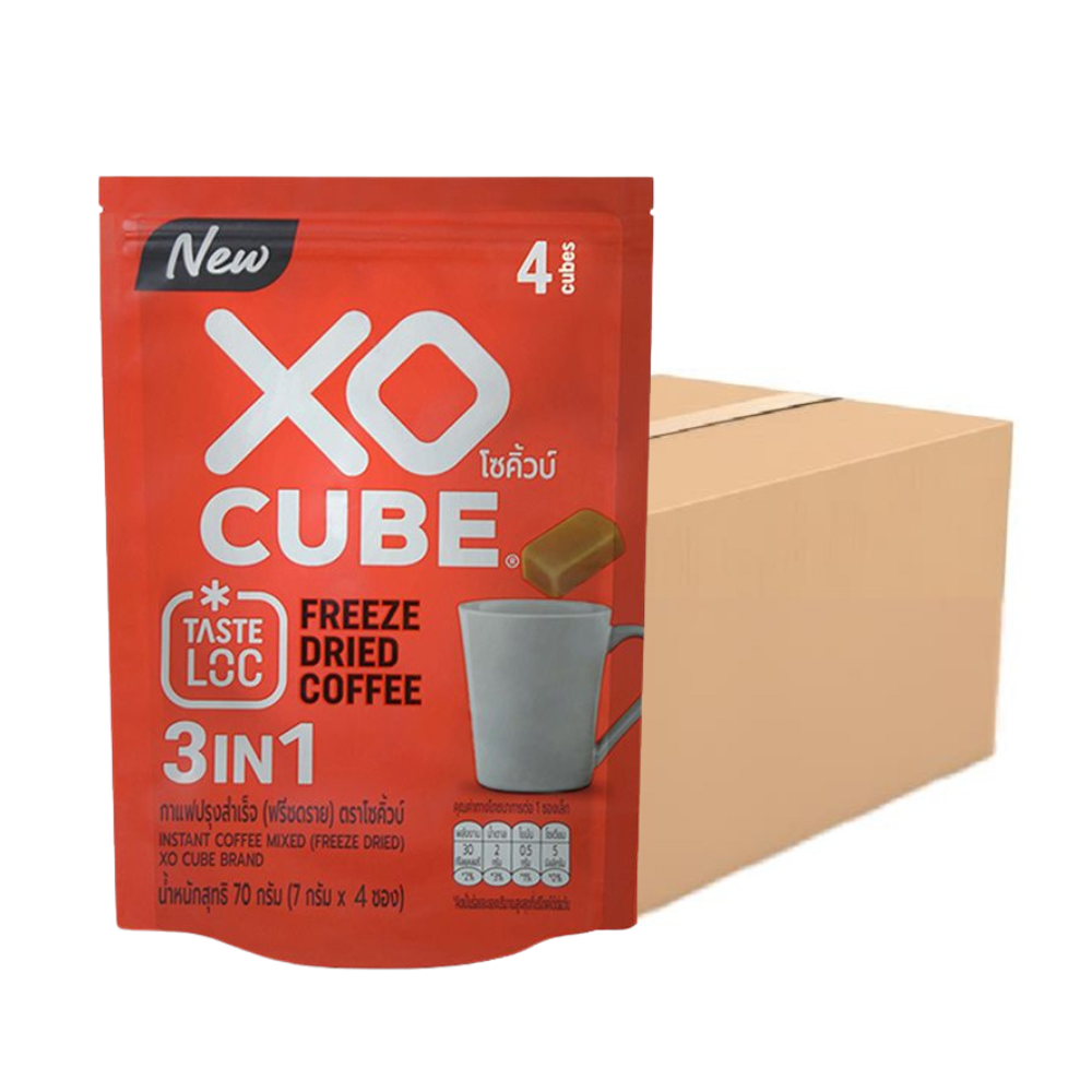 1ลัง 3อิน1 กาแฟปรุงสำเร็จ รสกลมกล่อม กาแฟก้อนโซคิ้วบ์ แพ็ค 4 ก้อน จำนวน 1 ลัง (รวมได้ 48 แพ็ค) (315377070909260)
