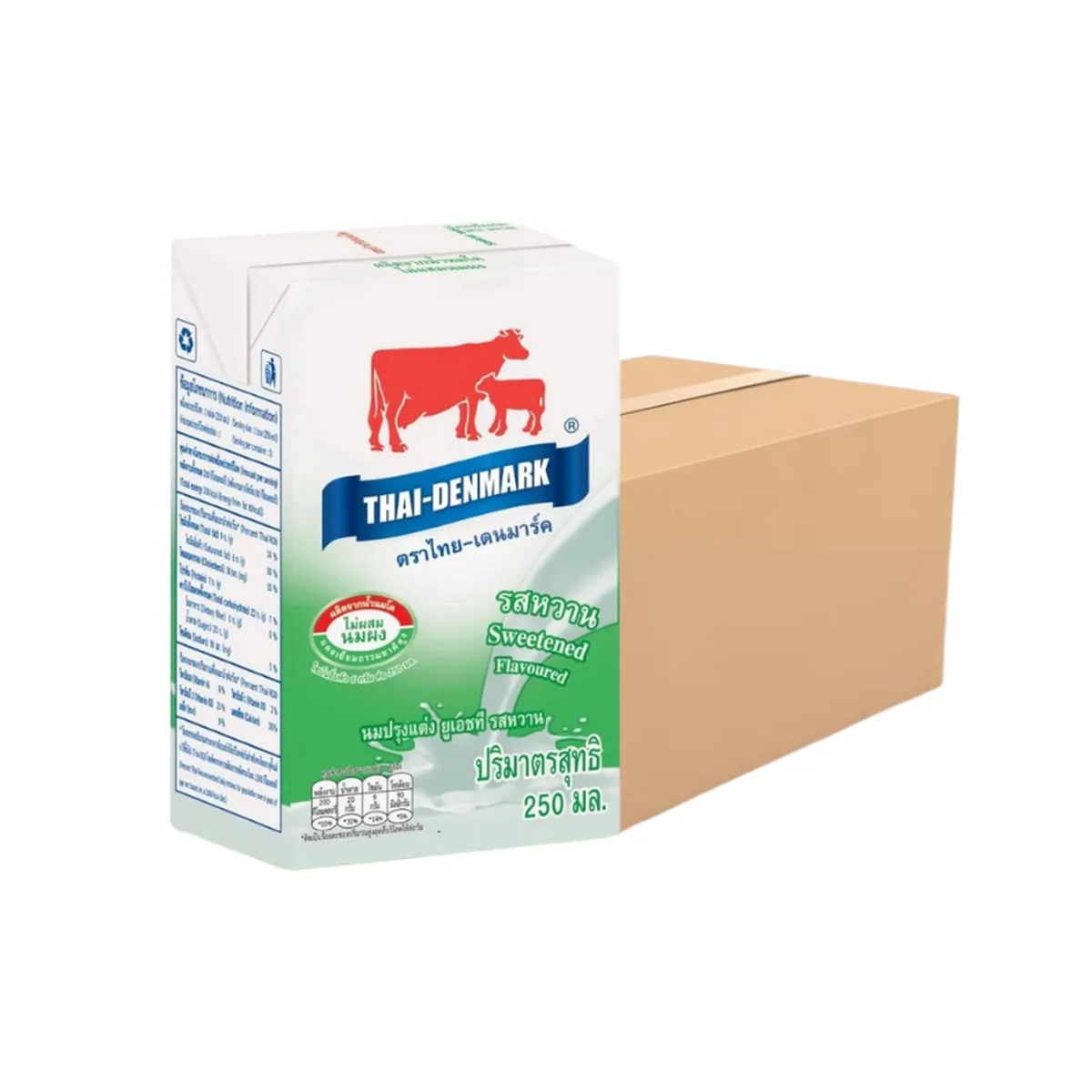 ไทยเดนมาร์ครสหวานขนาด250 ml x 36