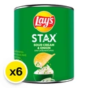 Thumbnail 2 of เลย์ สแตคส์ มันฝรั่งทอดกรอบ รสซาวครีมและหัวหอม 42 ก. x 6