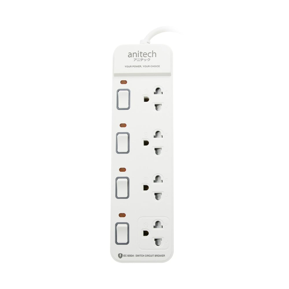 ANITECH Plug H2143-WH