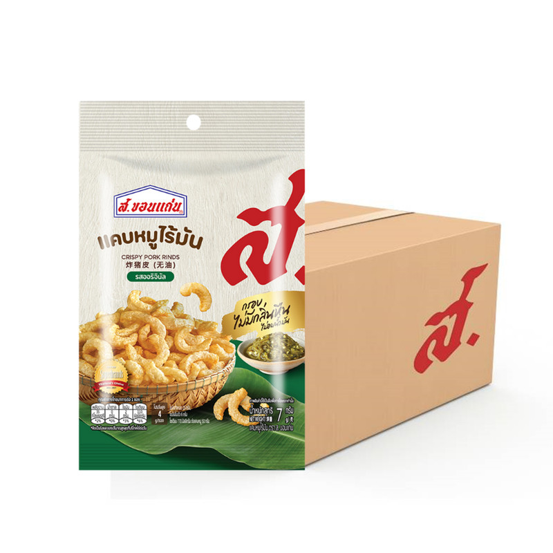 S.KHONKAEN Crispy Pork Rinds 7 g x 72