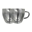 Thumbnail 1 of แก้วชาสองชั้นรูปหัวใจ ความจุ 240 มล. แพ็ค 2 ใบ