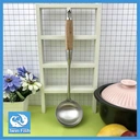 Thumbnail 2 of Twin Fish กระบวยด้ามสเตนเลส+ด้ามจับไม้ กระบวยสเตนเลส กระบวยสเตนเลสอย่างดี ผลิตจากสเตนเลสเกรด 304 ปลอดสนิม รหัส SL-787