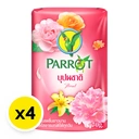 Thumbnail 2 of พฤกษานกแก้ว สบู่ก้อน กลิ่นบุปผชาติ สีชมพู ขนาด 70 กรัม แพ็ค 4 ก้อน