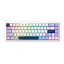 Thumbnail 1 of เอแจ๊ส คีย์บอร์ดเกมมิ่ง AK680 MAX HE HIFI สีขาว