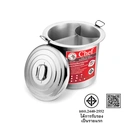 Thumbnail 2 of ตราหัวม้าลาย หม้อก๋วยเตี๋ยว Chef 50 ซม. 3 ช่องโค้ง