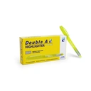 Thumbnail 2 of Double A ปากกาเน้นข้อความ สีเหลือง กล่อง 12 ด้าม