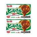 Thumbnail 1 of เอส แอนด์ บี เครื่องแกงกะหรี่ญึ่ปุ่น โทโรเครุ เคอร์รี่ ซอส สูตรผงกะหรี่ เกล็ดมันฝรั่ง ผงหมู ผงกะหล่ำปลีย่าง และผงเมียร์ปัวซ์ รสเผ็ดปานกลาง (ผลิตในประเทศญี่ปุ่น) ขนาด 1 กิโลกรัม x 2 กล่อง