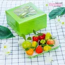 Thumbnail 1 of Boxjourney กล่องสแน็คหน้าต่าง ลายใบตอง (20 ใบ/แพค)