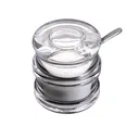 Thumbnail 1 of Twin Fish โถใส่เครื่องปรุงอคิลิค พร้อมช้อนแบ่ง รหัส CJS