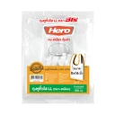 Thumbnail 1 of ฮีโร่ ถุงหูหิ้วใส LL 8x16 นิ้ว 500 ก.