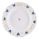 Thumbnail 1 of จานทรงลึก 9 นิ้ว คละลาย