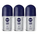 Thumbnail 1 of นีเวีย เมน ซิลเวอร์ โพรเทค โรลออน 25 มล. x 3