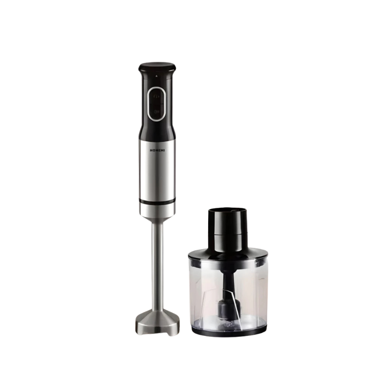 Homemi เครื่องปั่นมือถือ 4 in 1 Hand Blender เครื่องปั่นมือถืออเนกประสงค์ ปั่นอาหาร ผสมอาหาร (HM0041-P-BL)