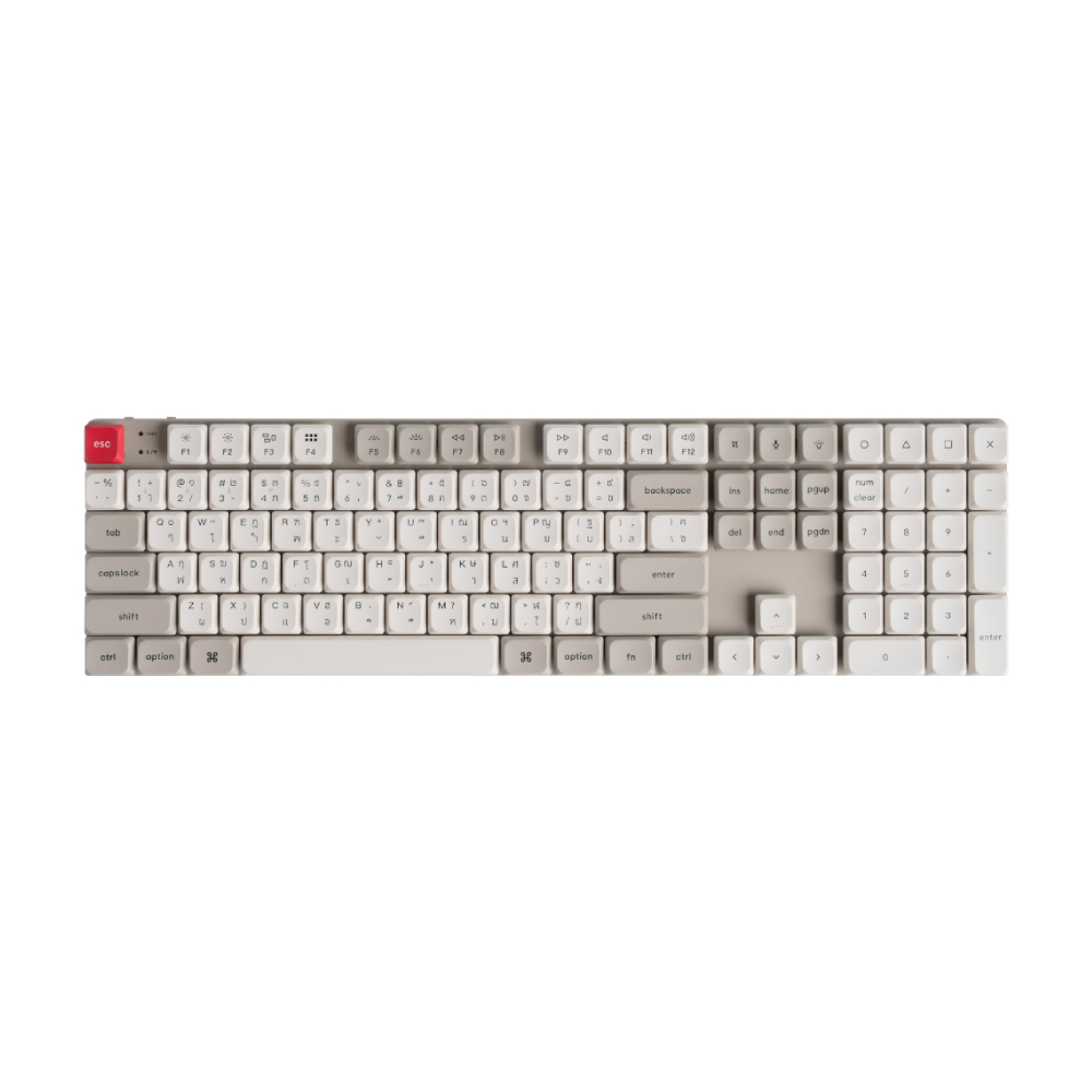 KEYCHRON Gaming Keyboard K5 Max (RETRO) QMK Wireless Mechanical Banana Switch