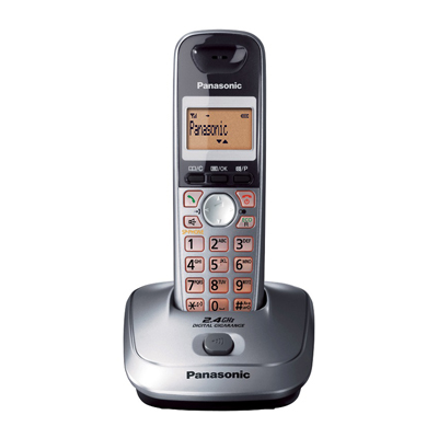 PANASONIC Cordless Telephone 2.4 GHz Model KX-TG3551BXM Metallic
