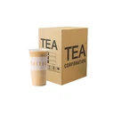 Thumbnail 1 of [COF22 ยกลัง] แก้วกาแฟ 22 ออนซ์ Coffee แก้วพลาสติก PP ปาก 95mm  (20  แถว/ลัง 1,000 ใบ)