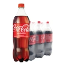 Thumbnail 1 of โค้ก เครื่องดื่มน้ำอัดลม รสออริจินัล น้ำตาลน้อยกว่า 2 ล. x 6