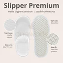 Thumbnail 2 of [ขายส่ง]  วันเวิร์ค รองเท้าผ้าวัฟเฟิล หัวปิด 28 ซม. (200 คู่)