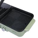 Thumbnail 2 of เตาปิ้งย่างหม้อสุกกี้2 in 1 starkitchen รุ่นLH1912 สีเขียว