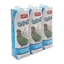 Thumbnail 3 of ยูเอฟซี น้ำมะพร้าว 100% 1 ล. x 3