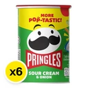 Thumbnail 2 of พริงเกิลส์ มันฝรั่งทอดกรอบ รสซาวครีมและหัวหอม 42 ก. x 6