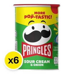 Thumbnail 2 of พริงเกิลส์ มันฝรั่งทอดกรอบ รสซาวครีมและหัวหอม 42 ก. x 6