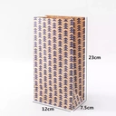 Thumbnail 2 of Matapat ถุงกระดาษมีลายให้เลือก (NO.5) ถุงกระดาษน่ารัก ถุงใส่ขนม ถุงขนม ถุงของขวัญ ถุงจัดเบรค ถุงกระดาษลายตาราง ถุงใช้ดี (10ใบ)