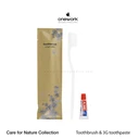 Thumbnail 1 of วันเวิร์ค ชุดแปรงสีฟัน+ยาสีฟัน 3 กรัม แคร์ฟอร์เนเจอร์ คอลเลคชั่น Onework Toothbrush & 3 g. Toothpaste Care for Nature Collection