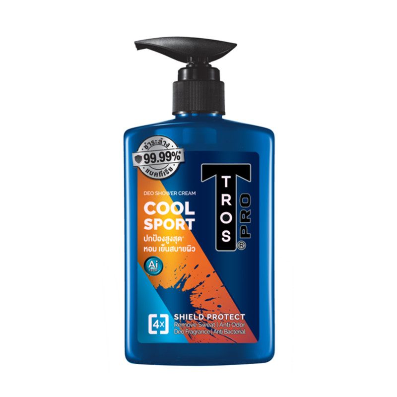 Tros Shower Gel Pro Cool Sport 450 ML. Orange
