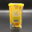 Thumbnail 5 of Jomphan กระบอกพลาสติกสี่เหลี่ยม PS 125cc (ฝาสีขาว 12 ชุด) G.199PS