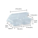 Thumbnail 3 of เอโร่ กล่อง 3 ช่องพร้อมฝาพีพี x 25