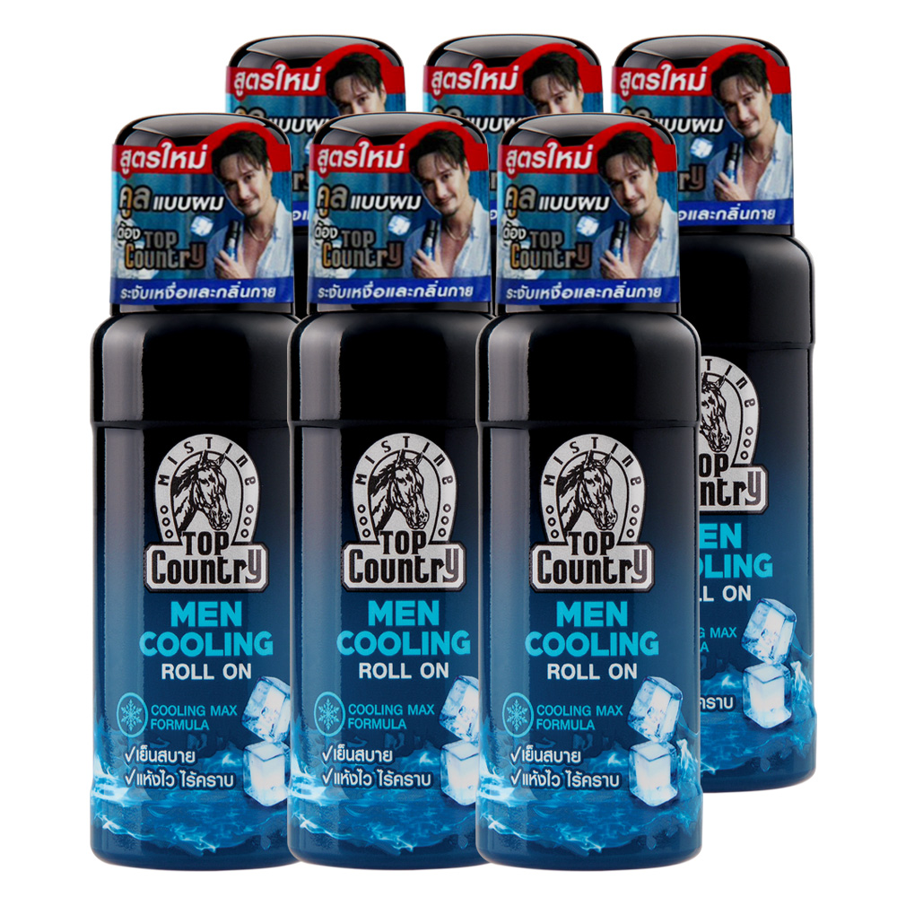 MISTINE TOP COUNTRY MEN COOLING ROLL ON 100 ml