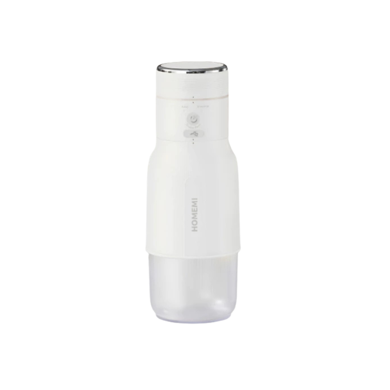 Homemi เครื่องทําบิงซูแบบไร้สาย Cordless Blender & Bingsu Maker ใช้ทําบิงซู น้ําแข็งไส พร้อมเครื่องปั่นในตัว (HM0094-P-WH)